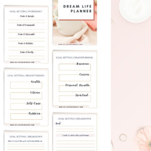 Dream Life Planner Mockup Image